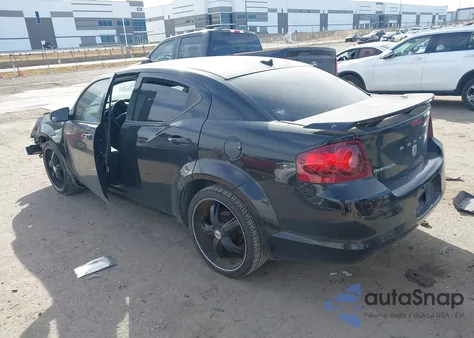 2013 Dodge Avenger Se z USA, uszkodzony, nr VIN 1C3CDZAB5DN725239